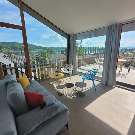 Holiday home Architektenhaus C5 Mit Seesicht Ohningen