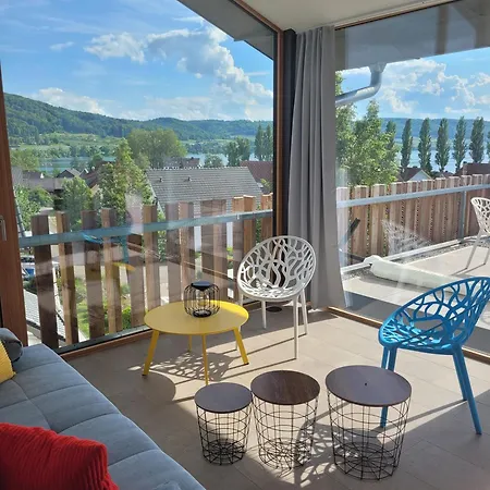 Architektenhaus C5 Mit Seesicht Holiday home Ohningen